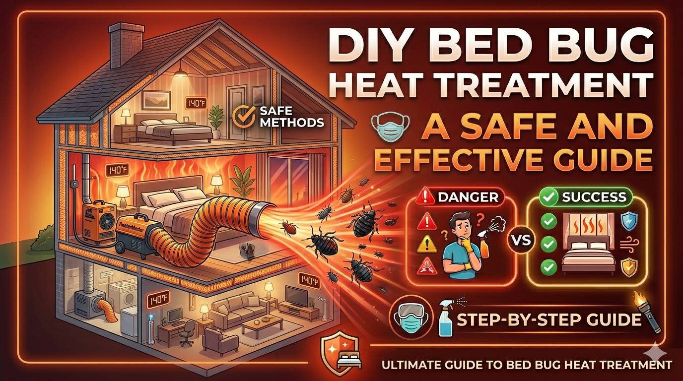 DIY bed bug heat treatment
